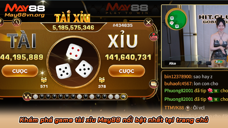 Khám phá game tài xỉu May88 nổi bật nhất tại trang chủ 7 Khám phá game tài xỉu May88 nổi bật nhất tại trang chủ
